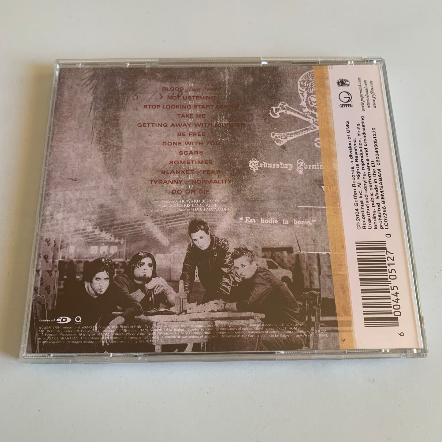 Papa Roach - Getting Away With Murder - 2004 Occasion