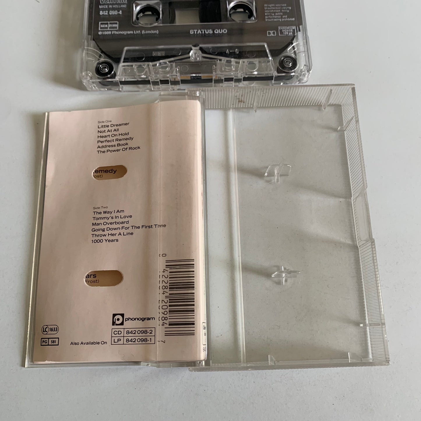 Status Quo - Perfect Remedy - 1989 Occasion