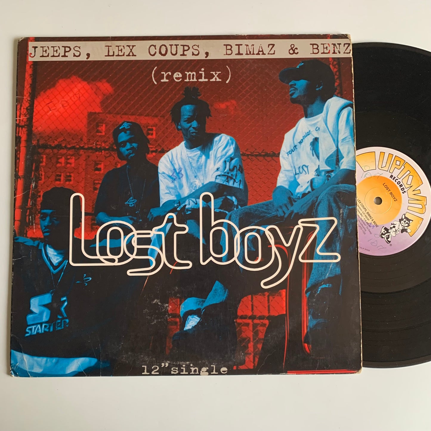 Lost Boyz - Jeeps, Lex Coups, Bimaz & Benz (Remix) - Single 1995