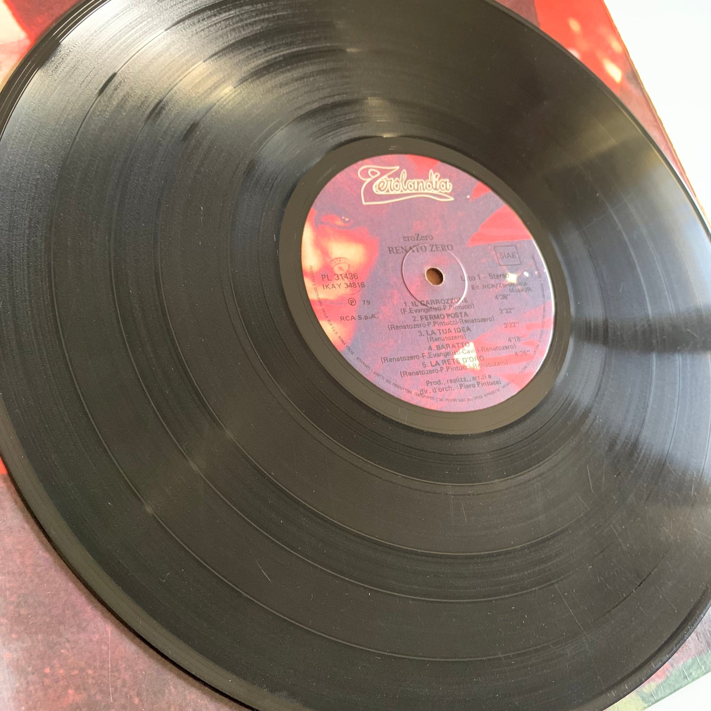 Renato Zero - EroZero - LP 1979