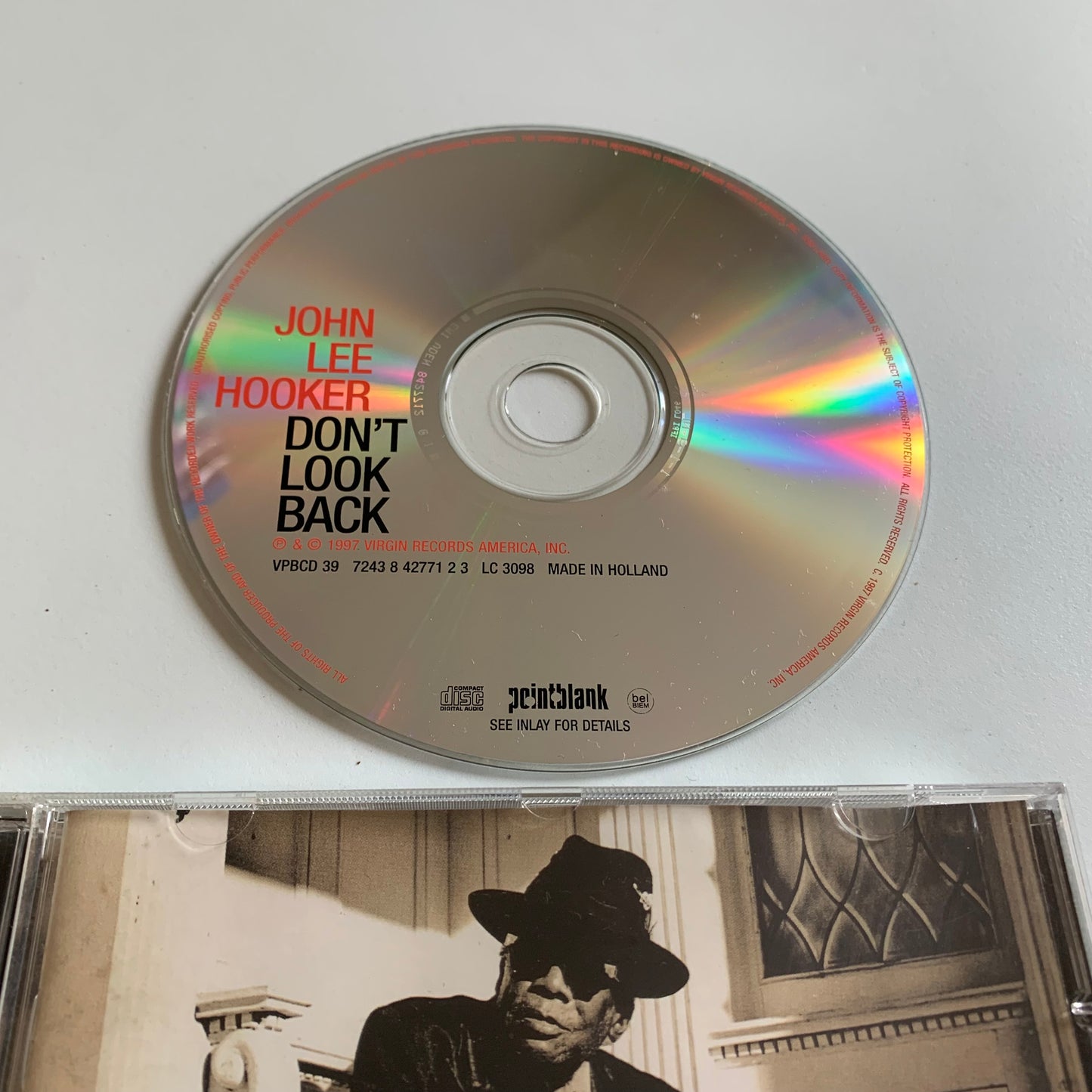 CD - John Lee Hooker - Don't Look Back - 1997 Occasion