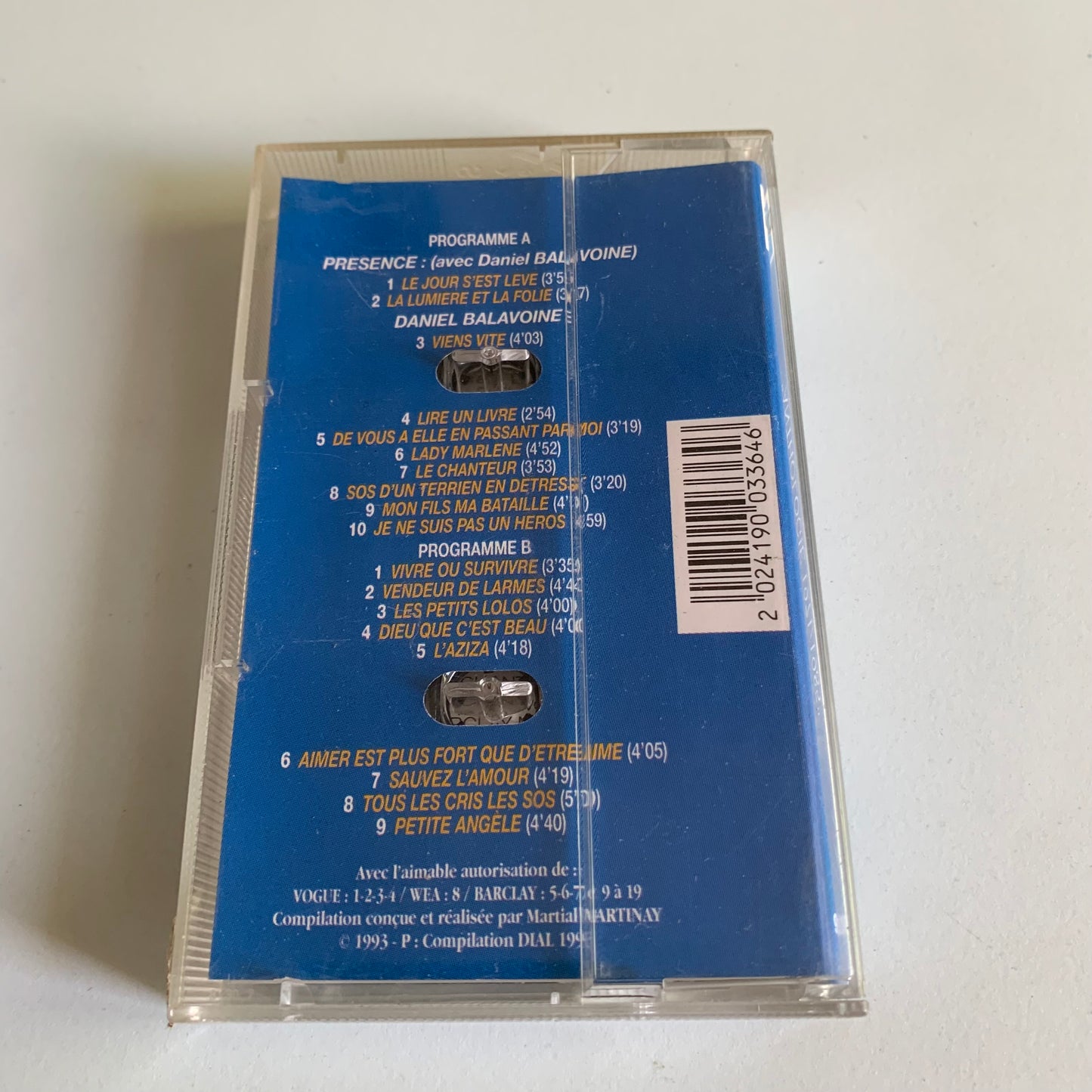 Daniel Balavoine - Anthologie 1971 / 1985 - 1993 Occasion