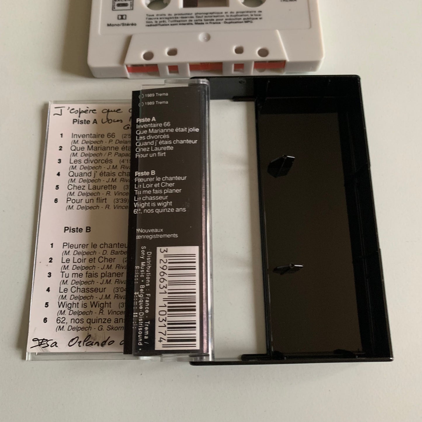 Michel Delpech - Les Grandes Chansons - 1989 Occasion