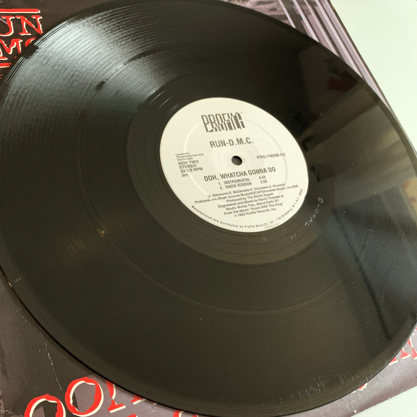 Run DMC - Ooh, Whatcha Gonna Do - Single 1993
