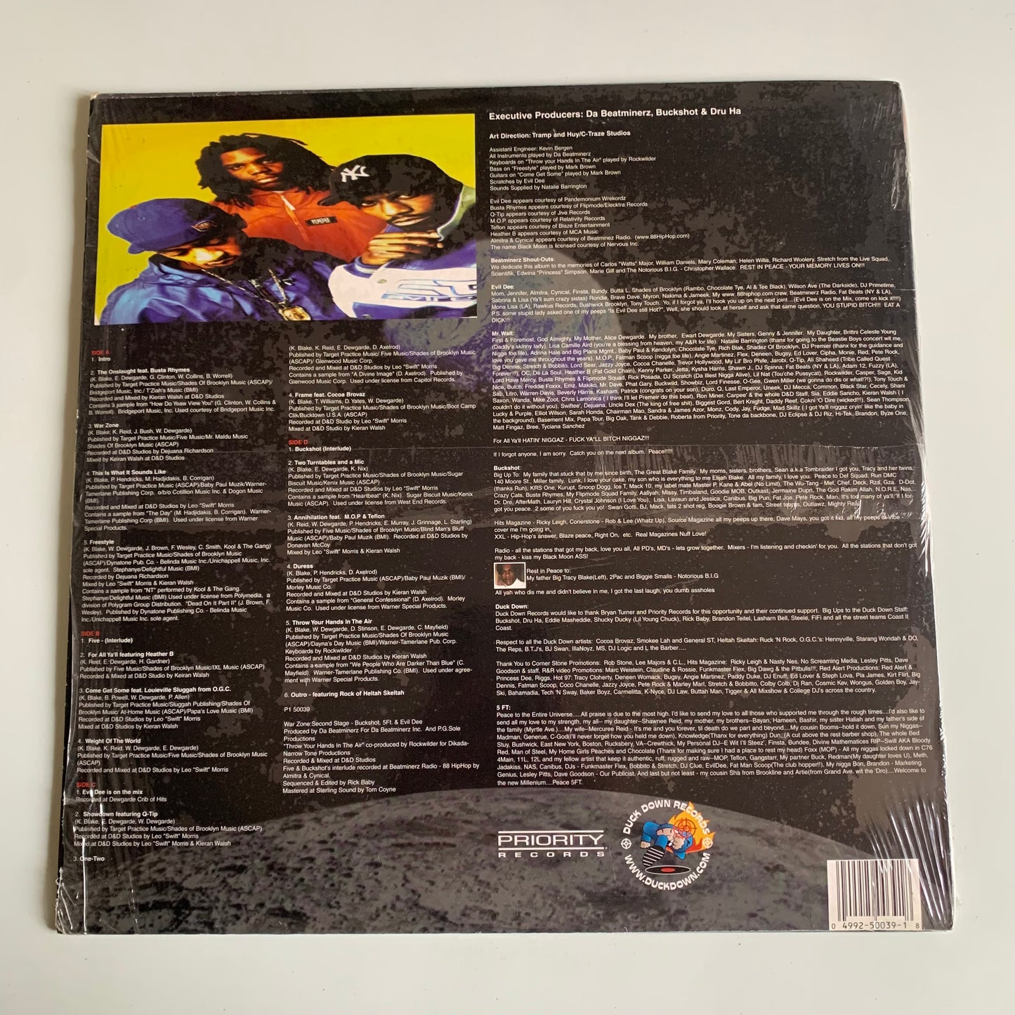 Black Moon - War Zone - Double LP 1999