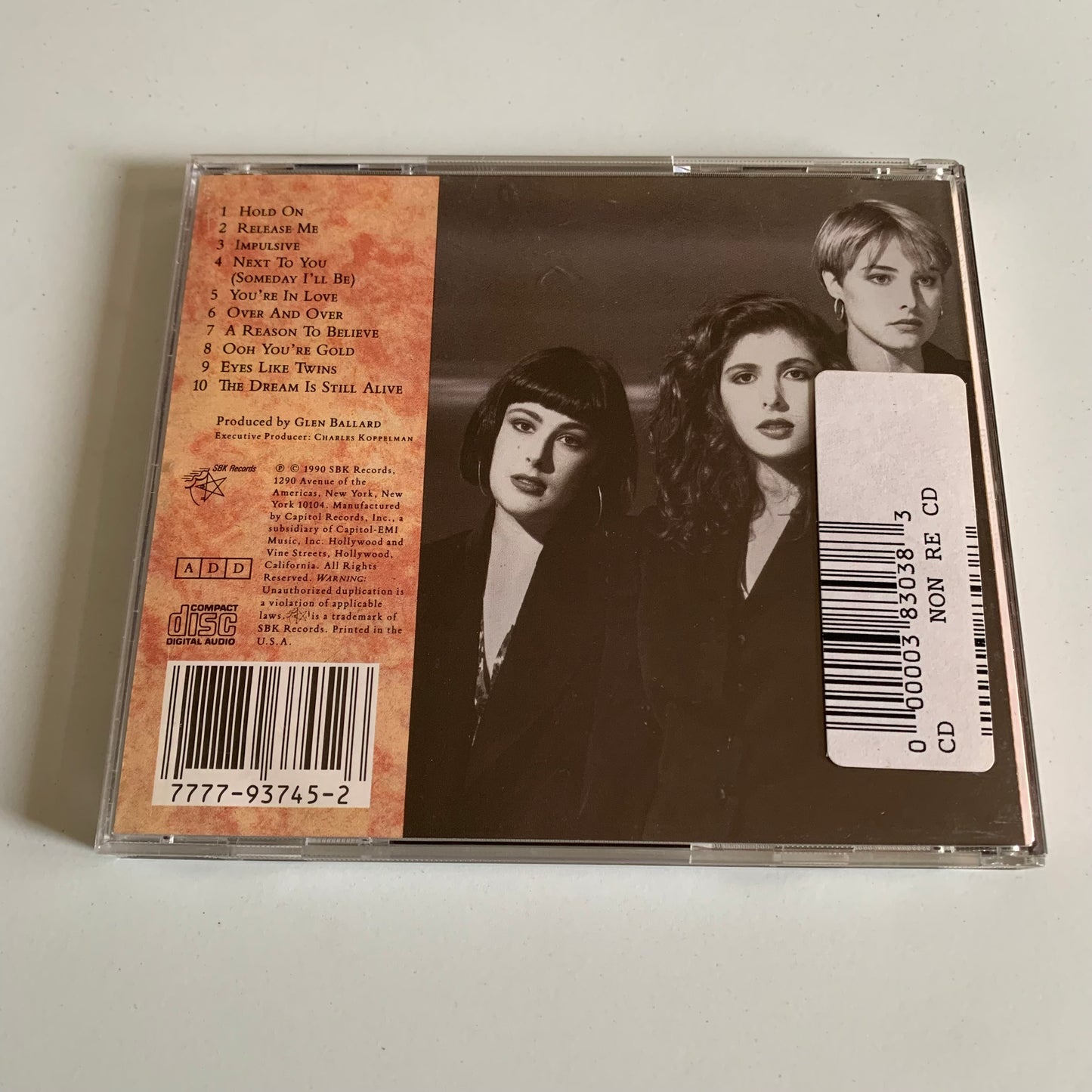 CD - Wilson Phillips - 1990 Occasion
