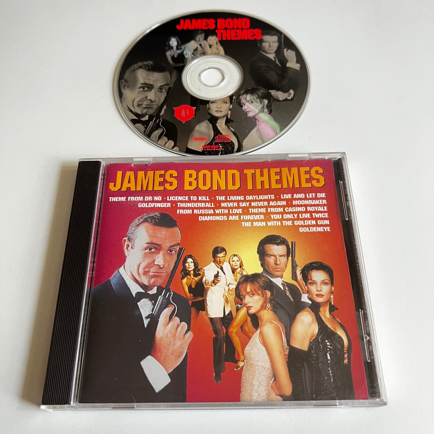 CD - The Many Faces Of Bond, James Bond + James Bond Themes - 1997