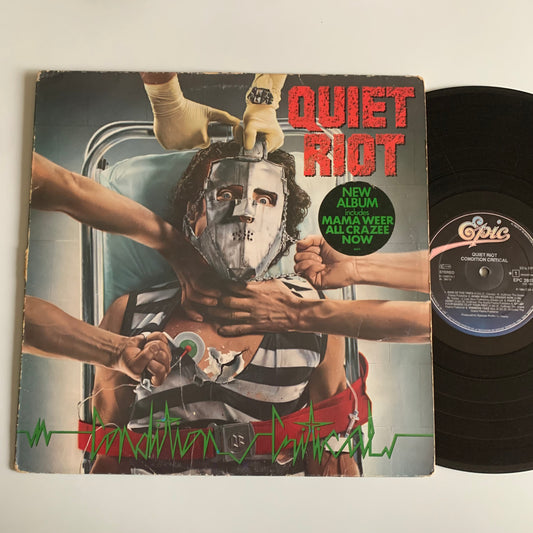 Quiet Riot - Condition Critical - LP 1984 Occasion