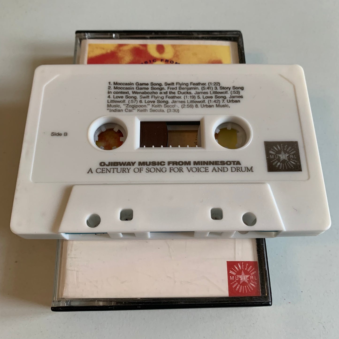 Ojibway Music From Minnesota: A Century Of Song For Voice And Drum - 1989 Occasion