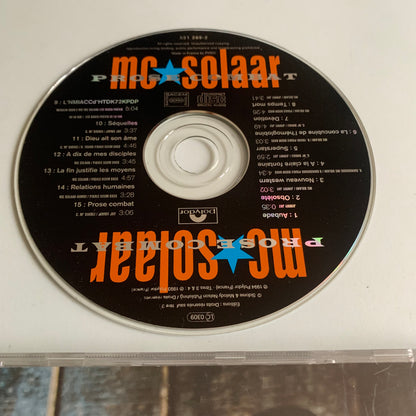 CD - MC Solaar - Prose Combat - 1994