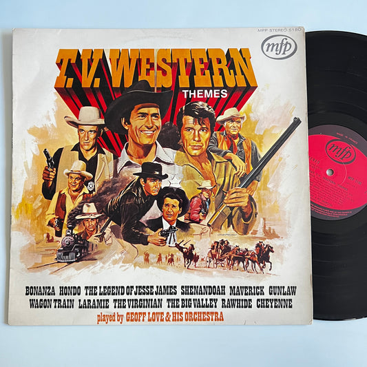 Geoff Love & His Orchestra - Great T.V. Western Themes - LP 1971