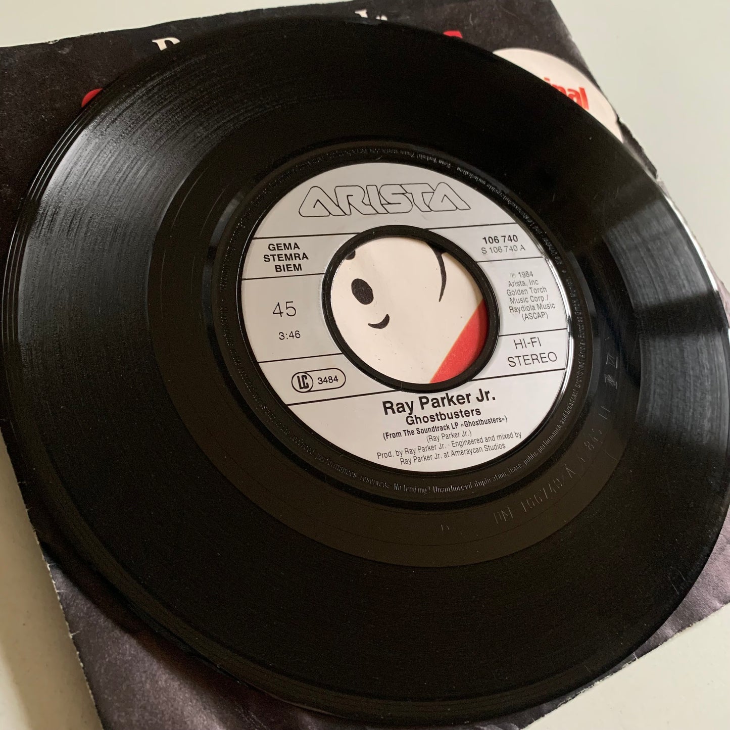 Ray Parker Jr. - Ghostbusters - Single 1984 Occasion