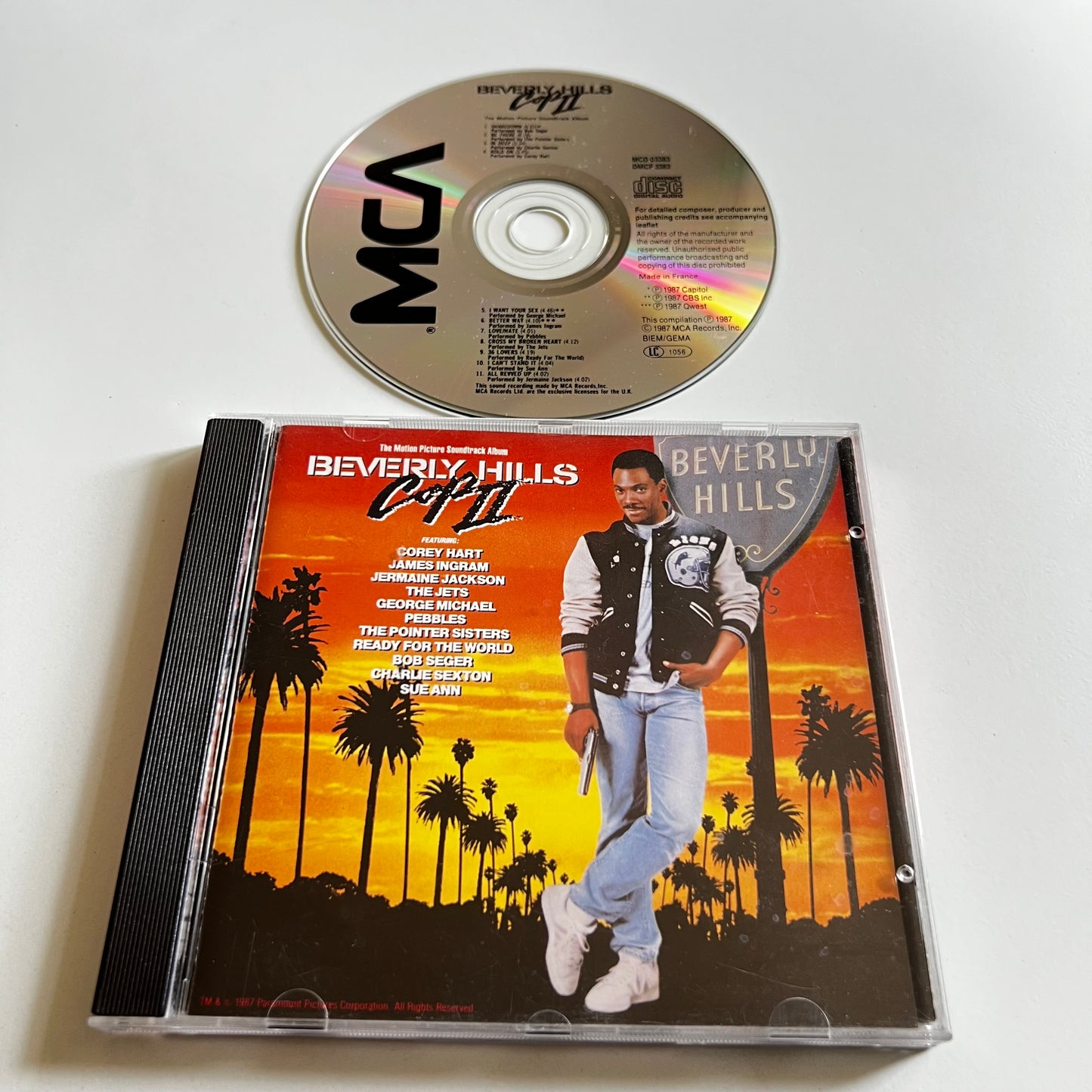 CD - Beverly Hills Cop II (The Motion Picture Soundtrack Album) - 1987