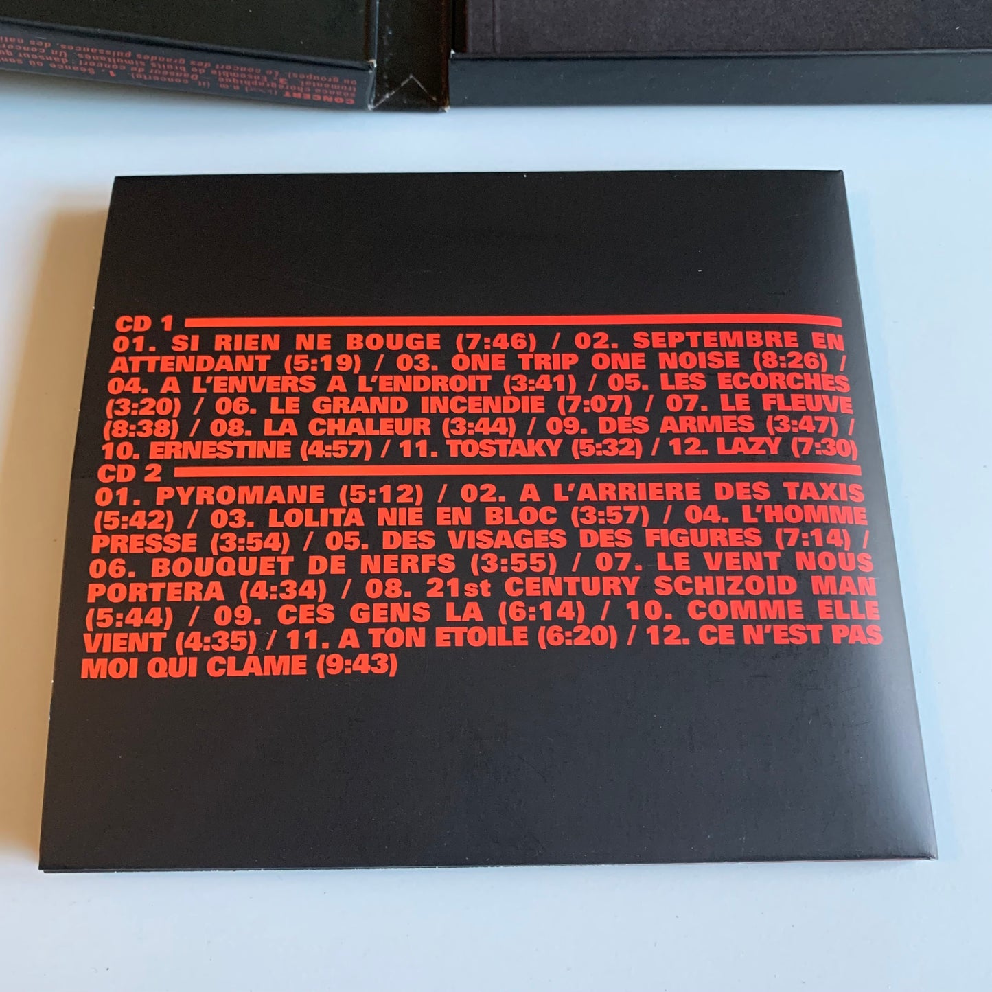 CD - Noir Désir - En Public - Box Set 2005 Occasion