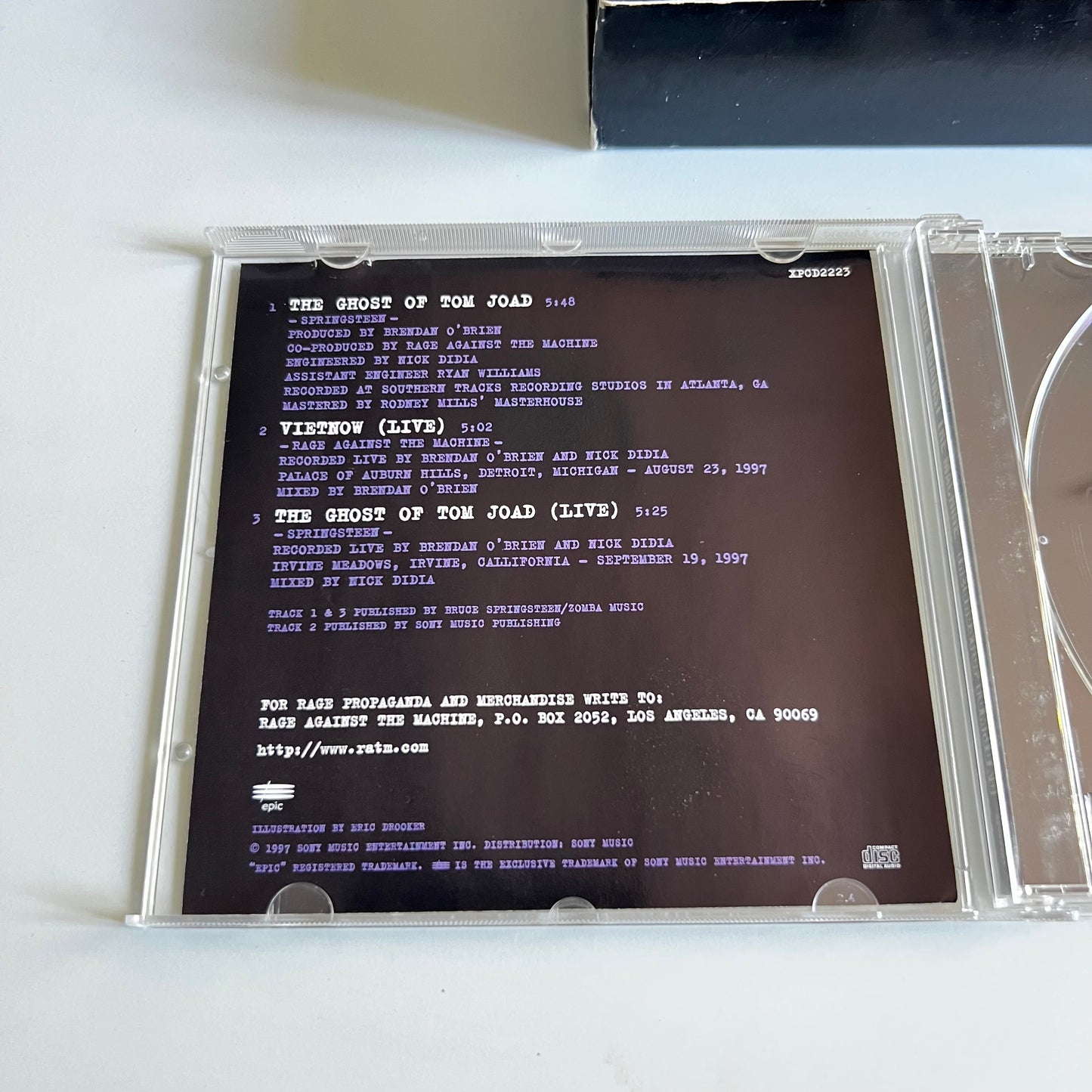 VHS & CD - Rage Against The Machine - 1997