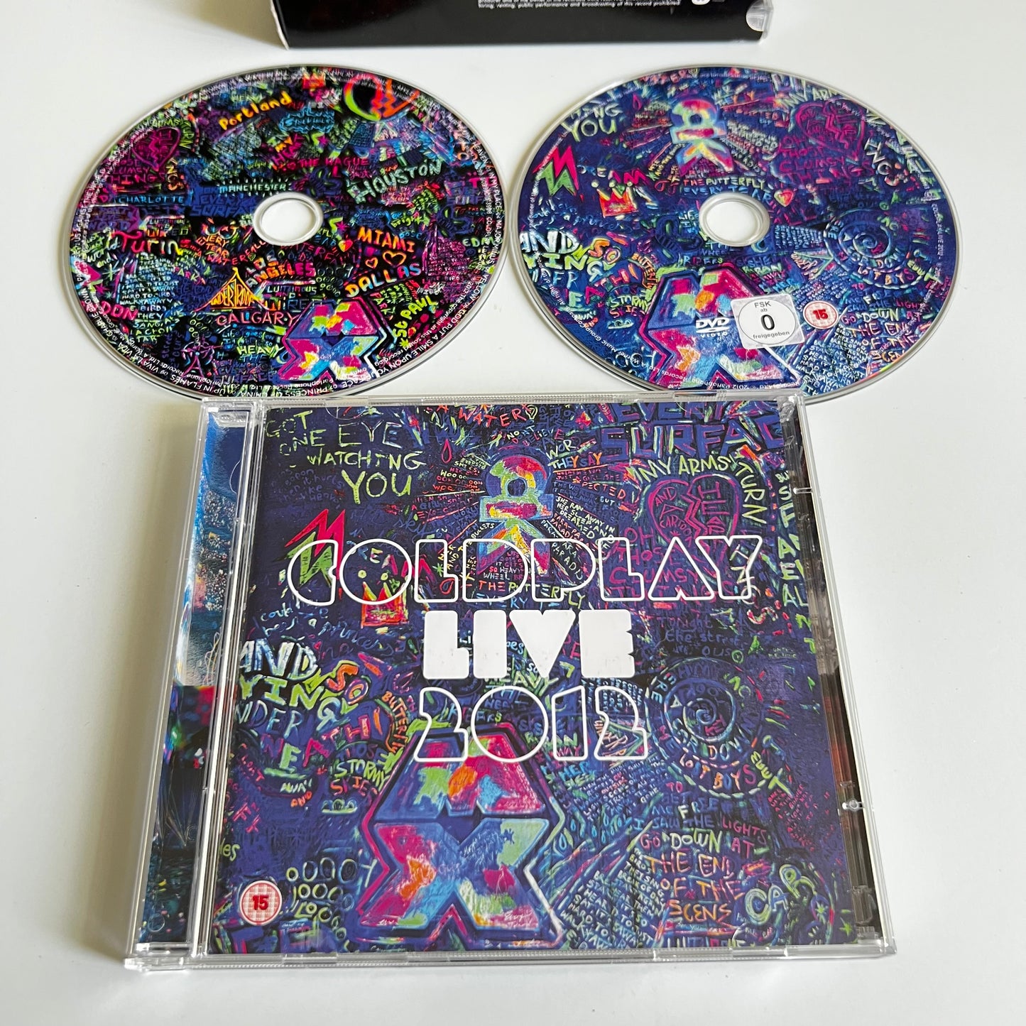 CD - Coldplay - Live 2012 / X&Y - 2005