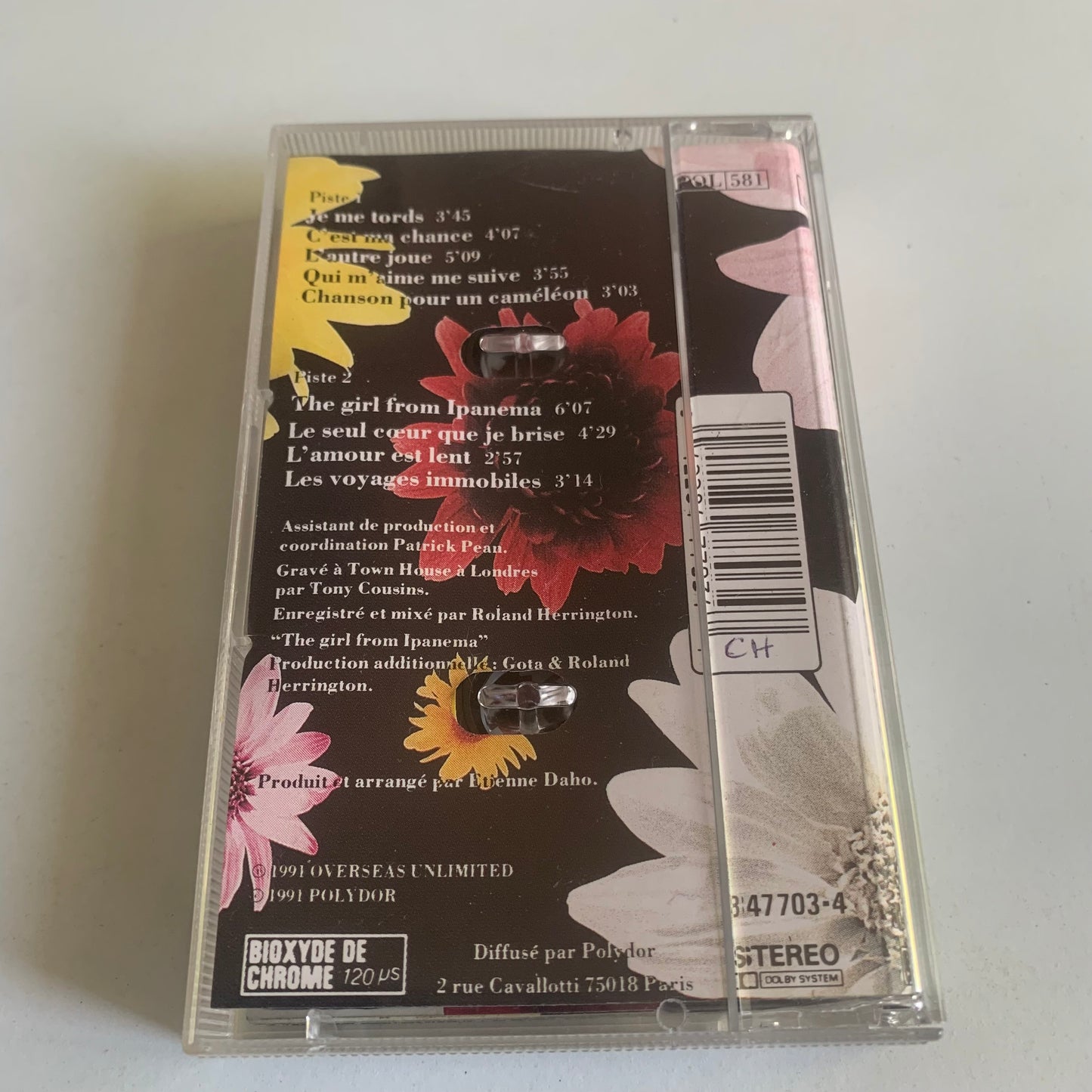 Lio - Des Fleurs Pour Un Caméléon - 1991 Occasion