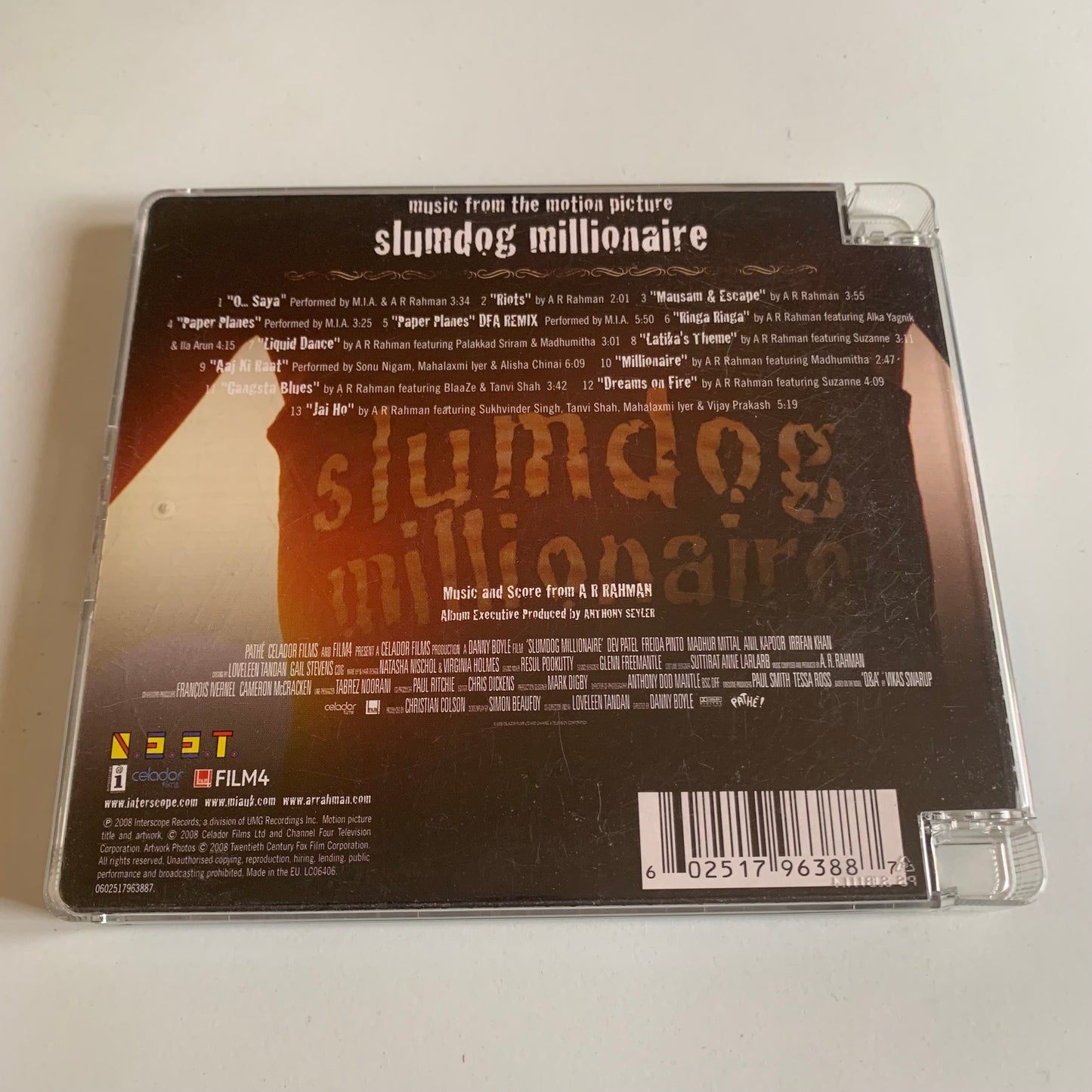 CD - Slumdog Millionaire - Bande Originale du Film - 2008 Occasion