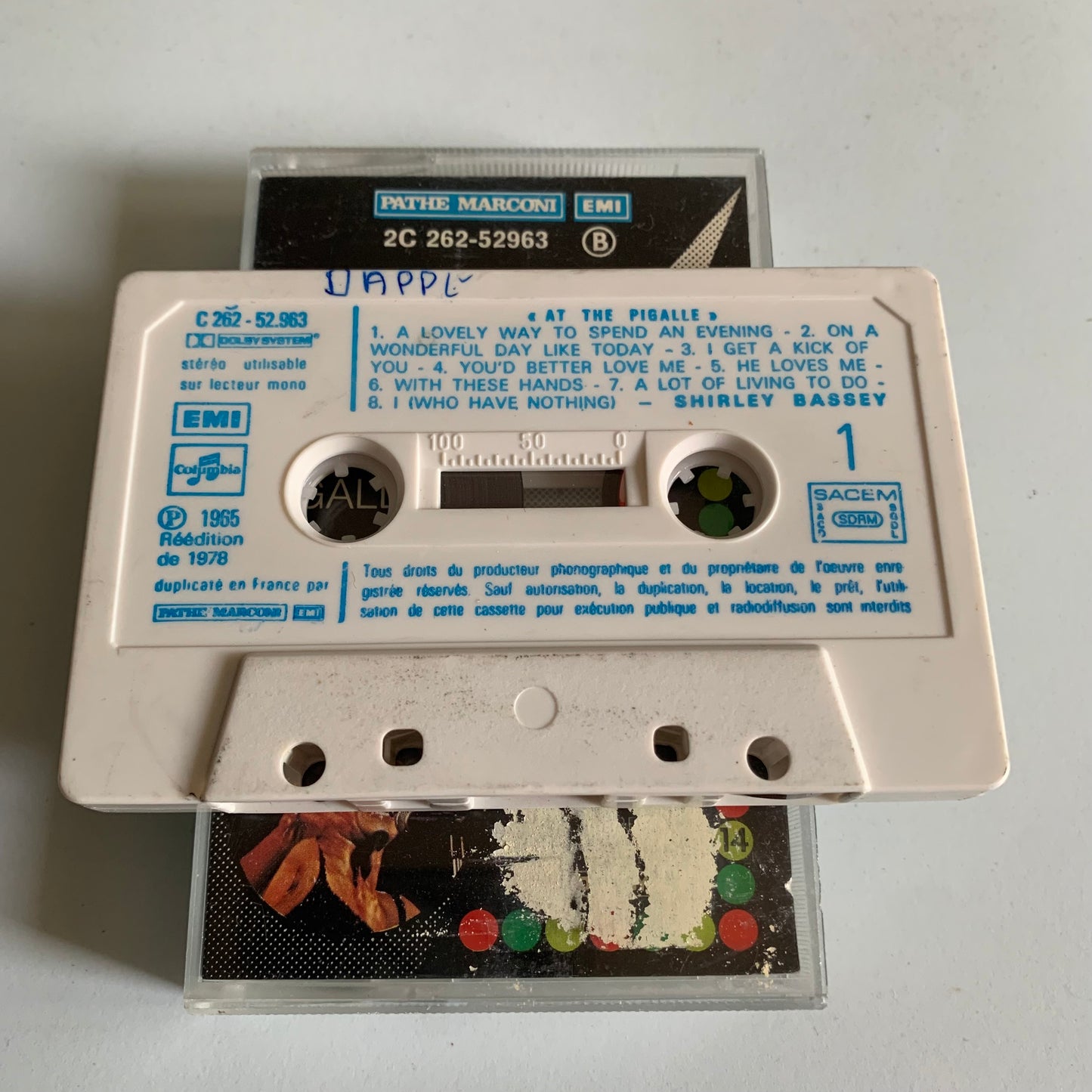 Shirley Bassey - Live At The Pigalle - 1978 Occasion