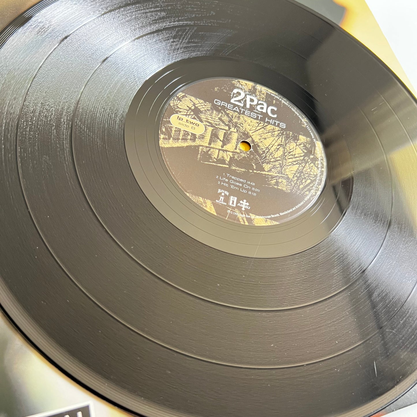 2Pac Tupac - Greatest Hits - OG Triple LP 1998 (manque 1LP)