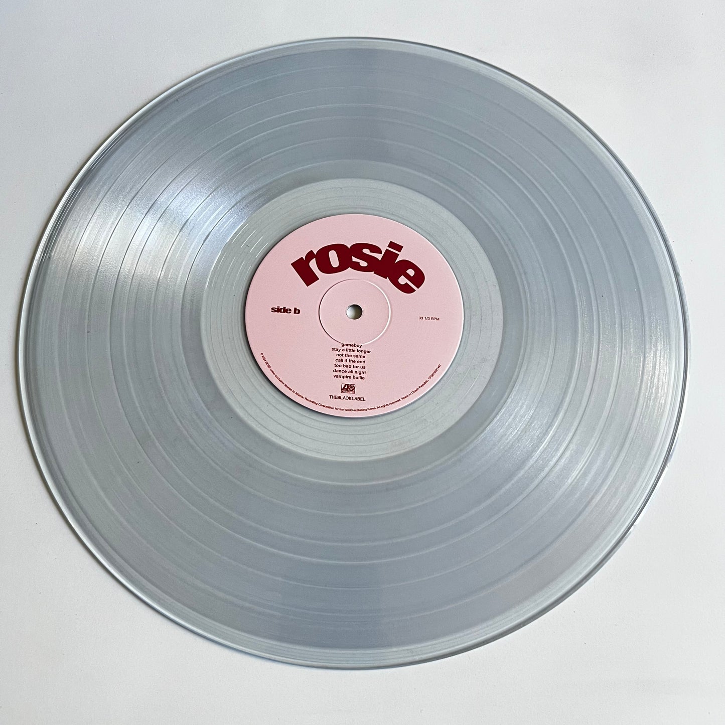 Rosé - Rosie - LP 2024 - Limited Edition Vampirehollie Edition Clear