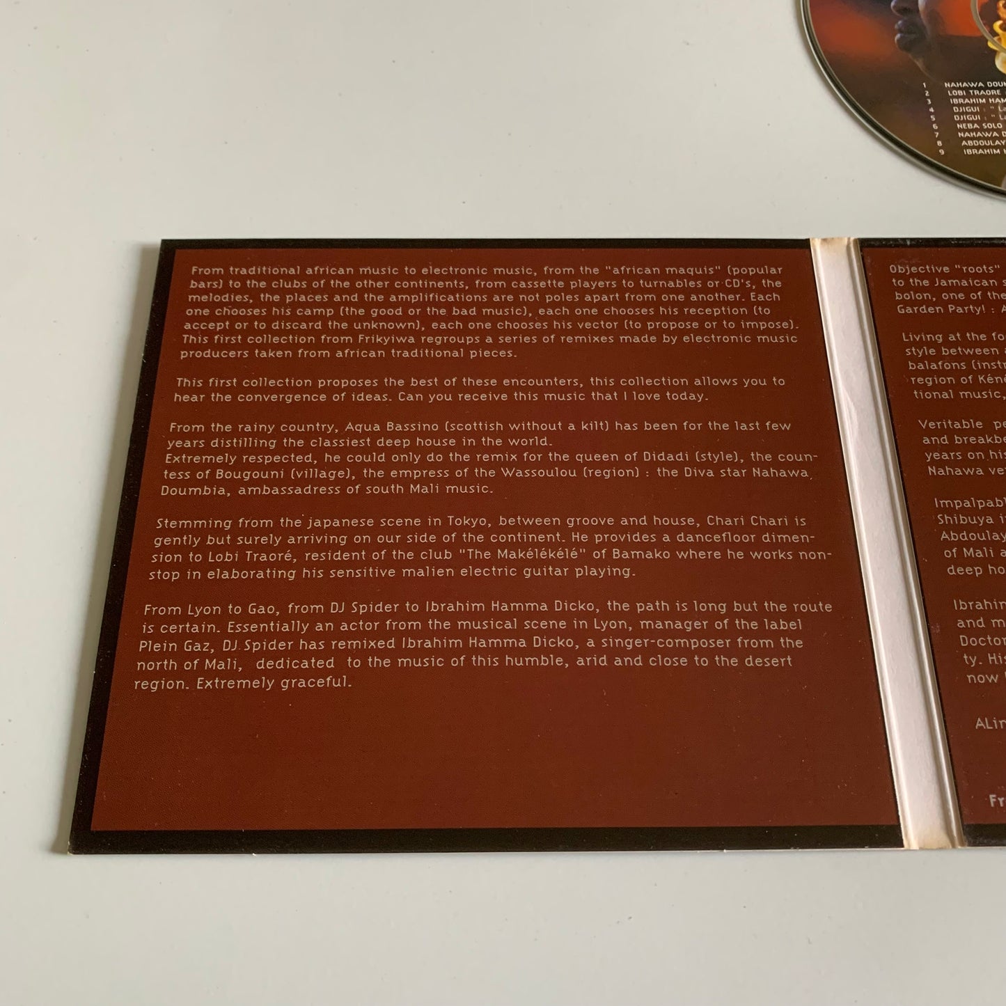 CD - Compilation - Frikyiwa Collection 1 - 2000 Occasion