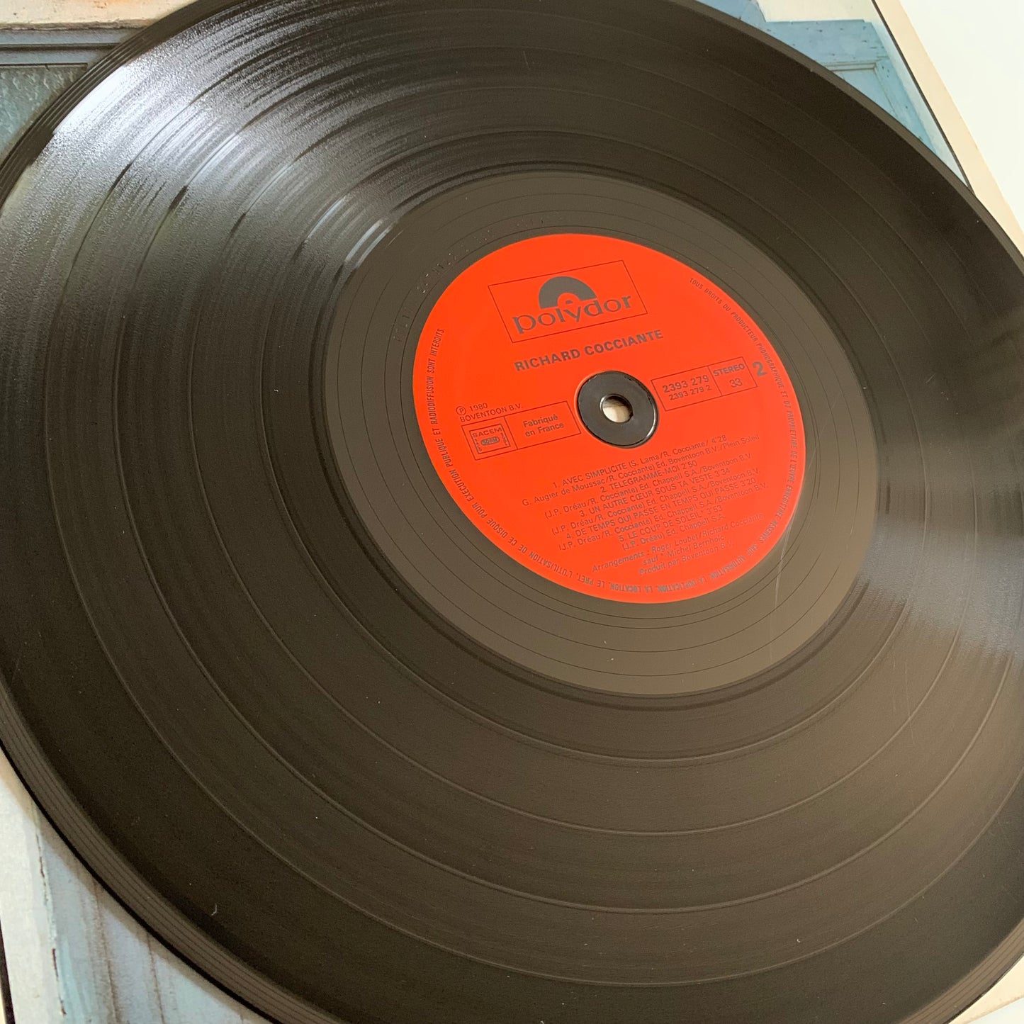 Richard Cocciante - LP 1980 Occasion