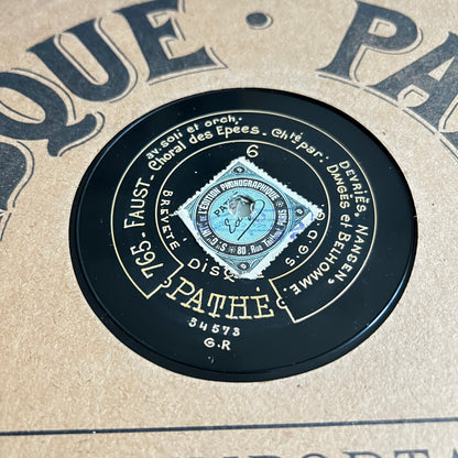 Disque Pathé - Le Grand Mogol / Faust - 25cm