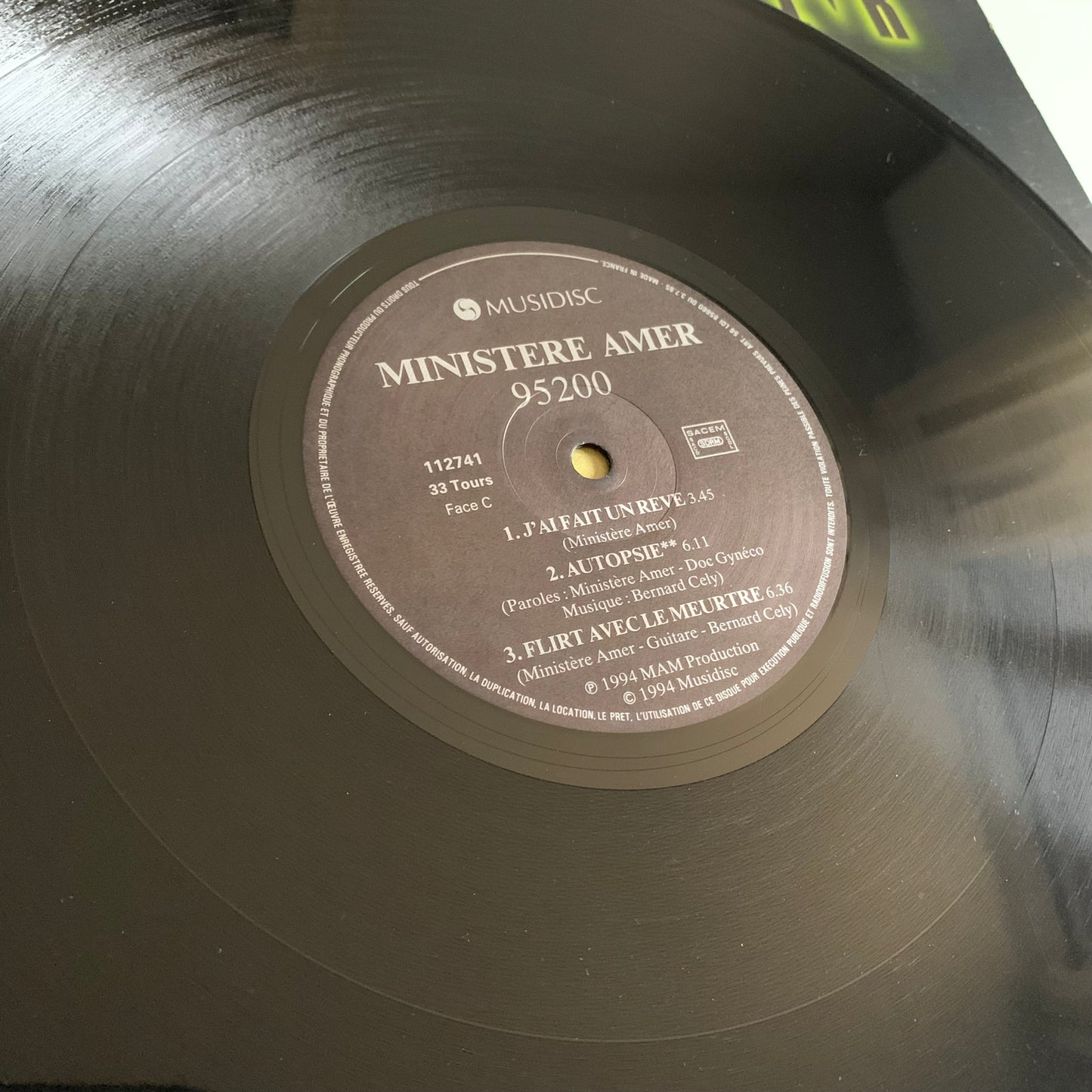 Ministère A·M·E·R - 95200 - Double LP 1994