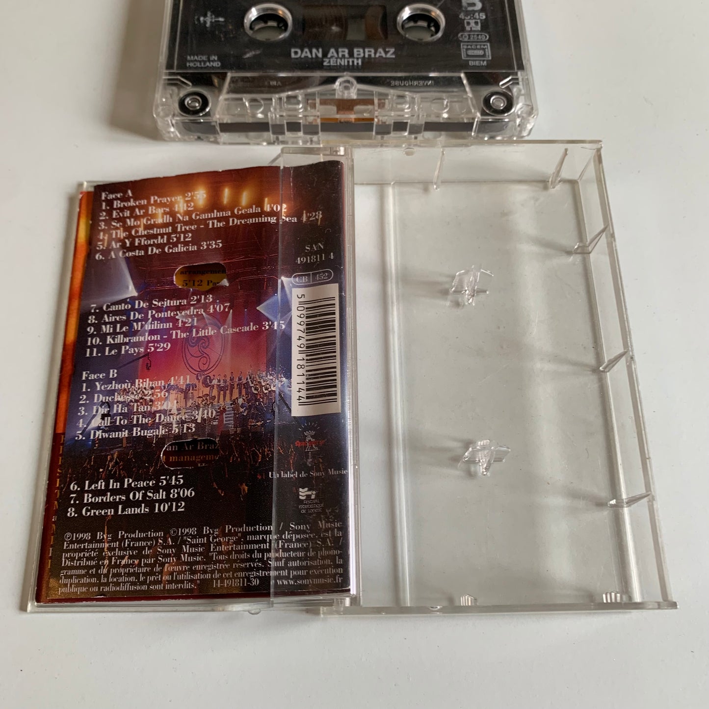 Dan Ar Braz Et L'Héritage Des Celtes - Zénith - 1998 Occasion