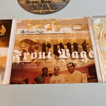CD - Front Page - Biréli Lagrène - Dominique Di Piazza - Dennis Chambers - Front Page - 2000