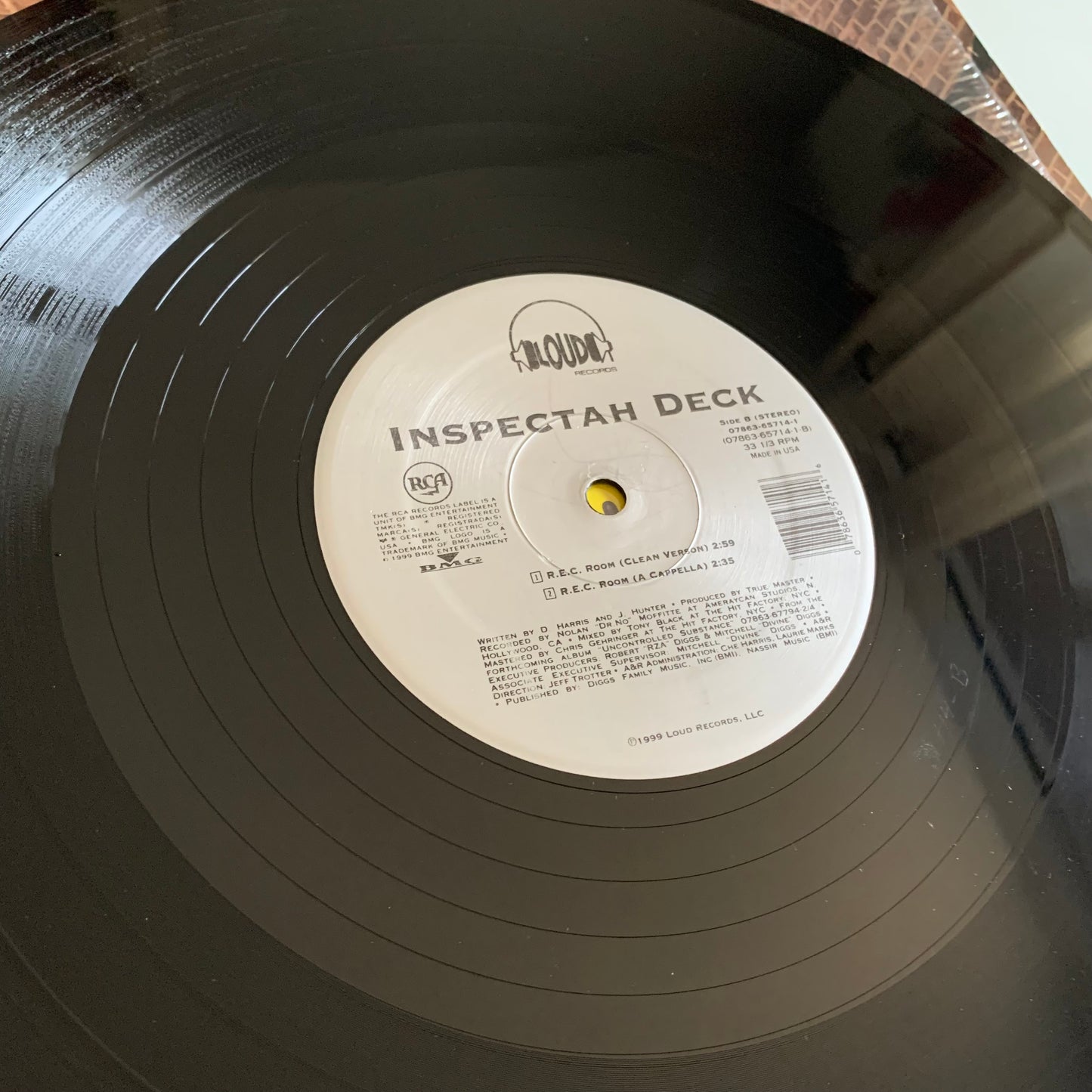 Inspectah Deck - R.E.C. Room - Single 1999