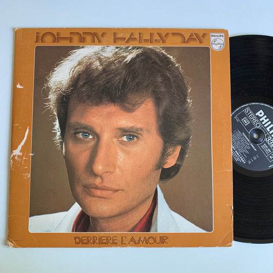 Johnny Hallyday - Derrière L'amour - LP 1976 Occasion