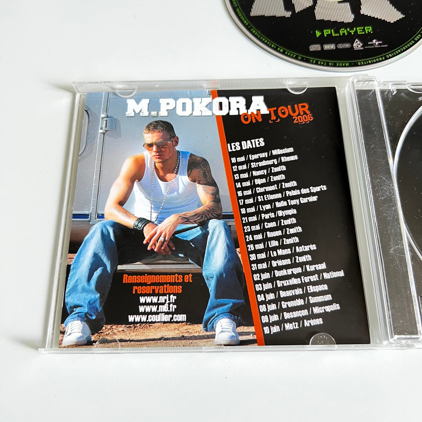 CD - M. Pokora - Player - 2006
