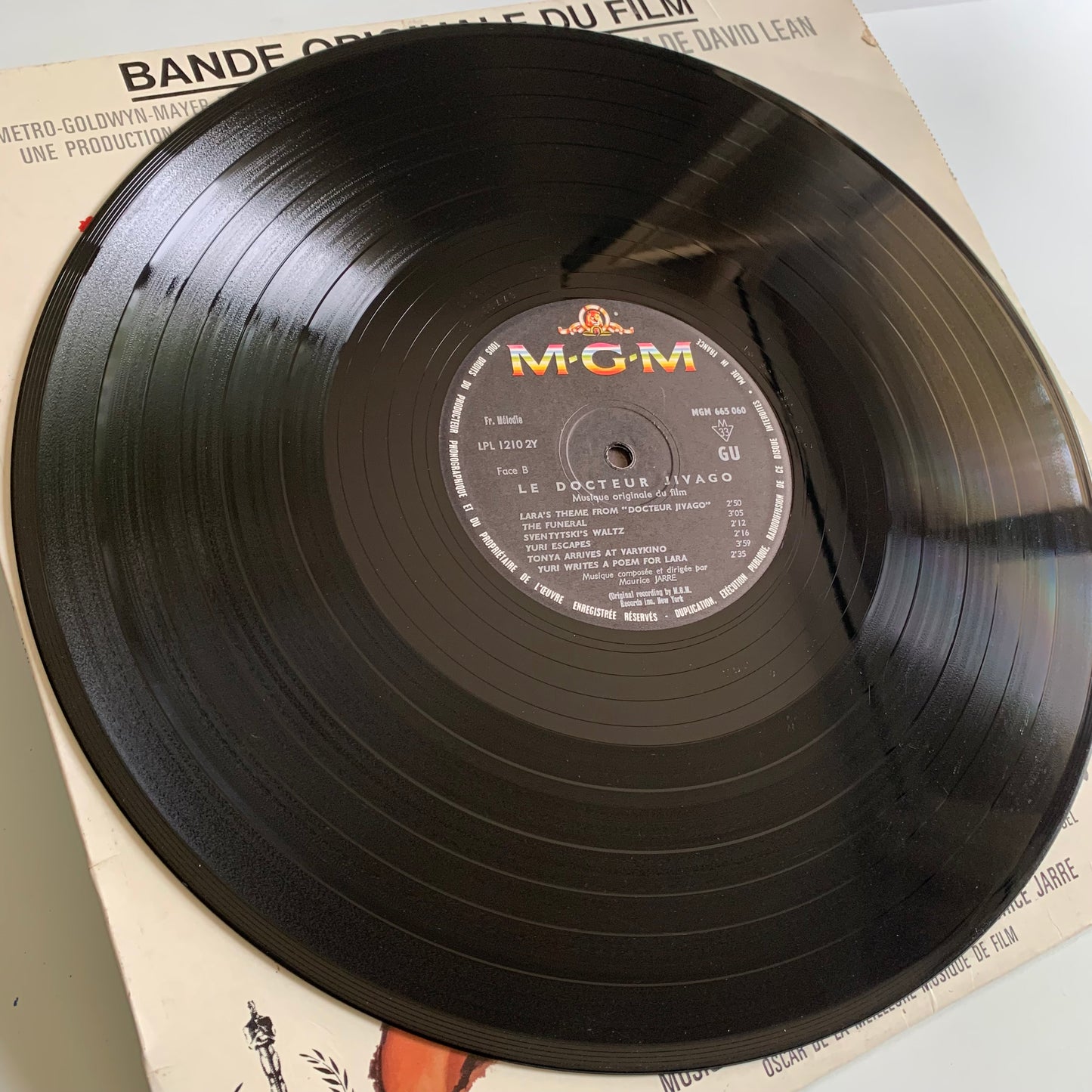 Maurice Jarre - Bande Originale Du Film "Le Docteur Jivago" - LP 1966 Occasion