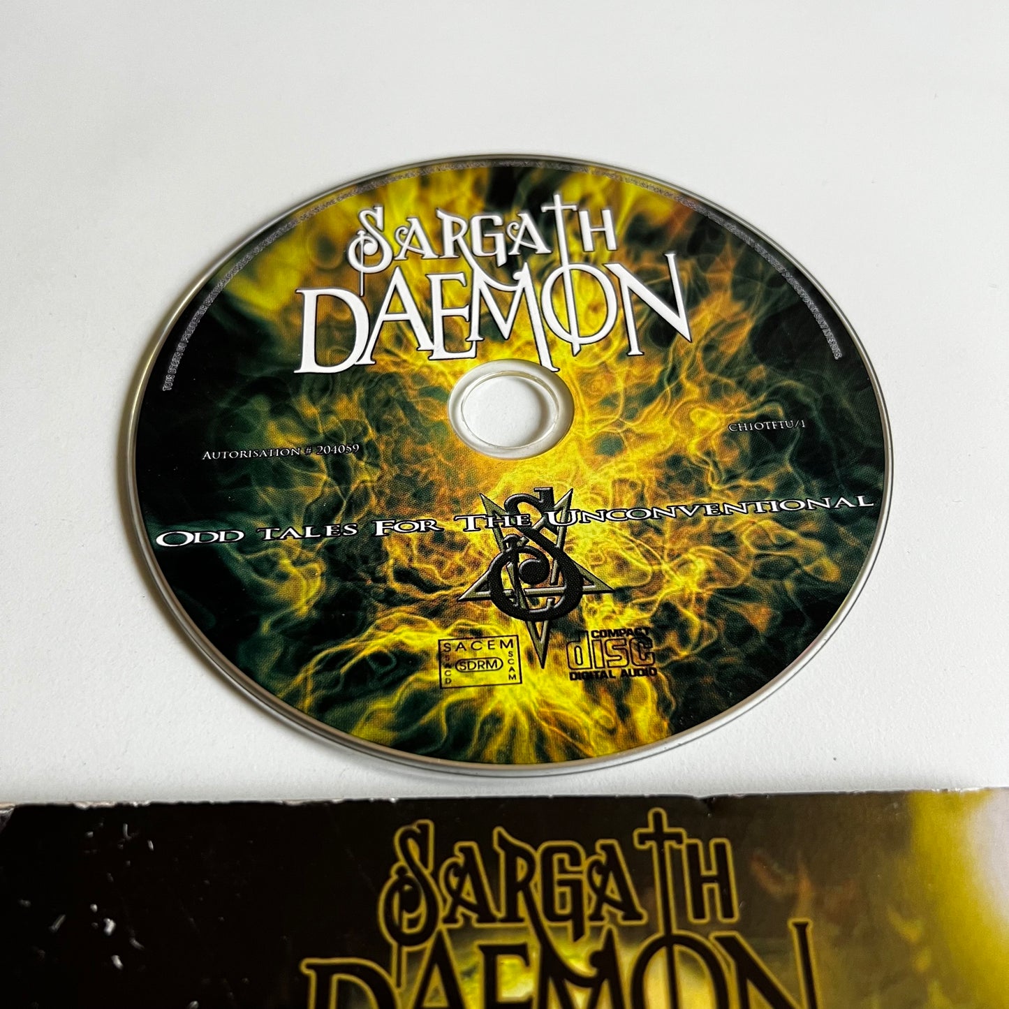 CD - Sarga Th Daemon - Odd Tales For the Unconventional - 2014