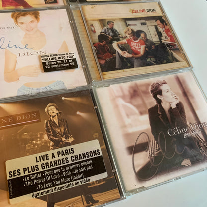 CD - Céline Dion - Lot 8 Album + 1 Maxi Single - Occasion