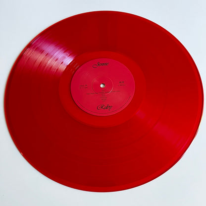 Jennie - Ruby - LP Limited Edition - Translucent Ruby Red Rouge 2025