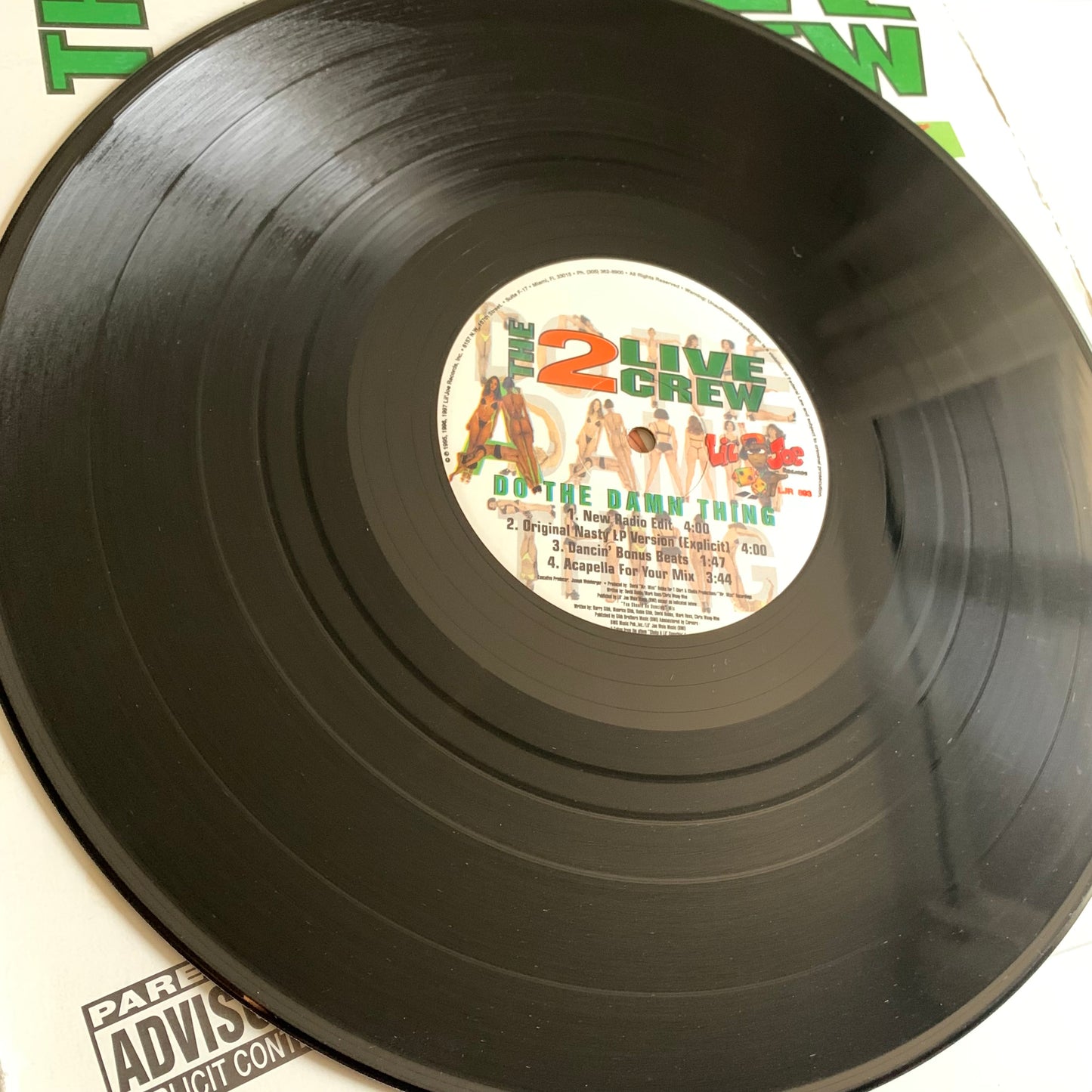 The 2 Live Crew - Do The Damn Thing - Single 1997