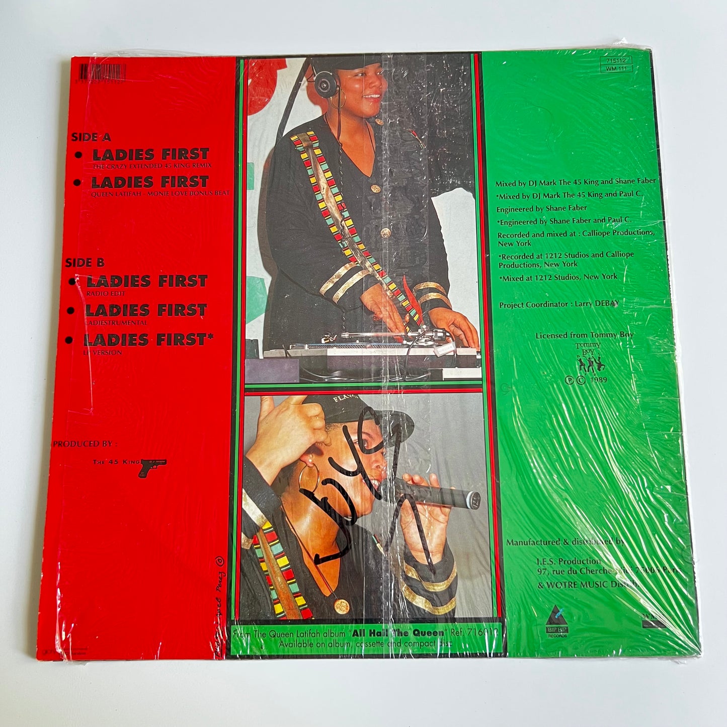 Queen Latifah - Monie Love - Ladies First - Single 1989