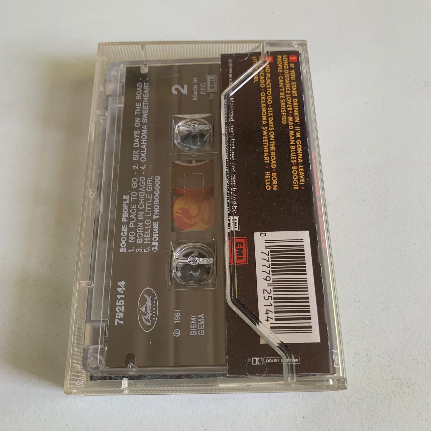 George Thorogood And The Destroyers - Boogie People - 1991 Occasion