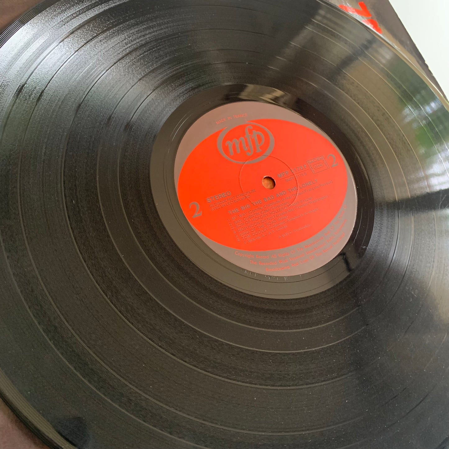 Bill Wellings - The Big, The Bad And The Lonely - Le Bon, Le Dur et la Brute - LP 1971 Occasion
