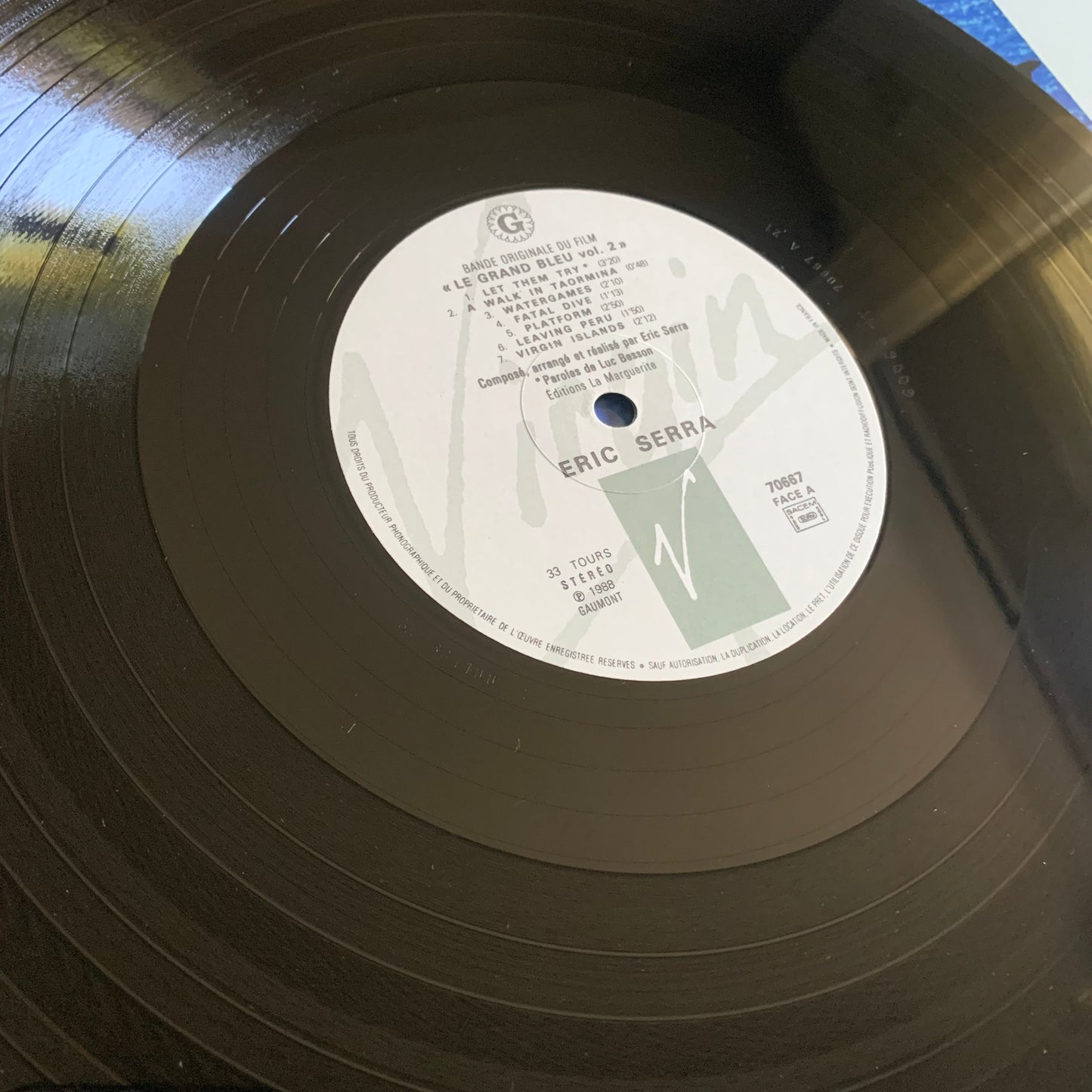 Éric Serra - Le Grand Bleu - Bande originale du Film - Volume 2 - 1988 Occasion