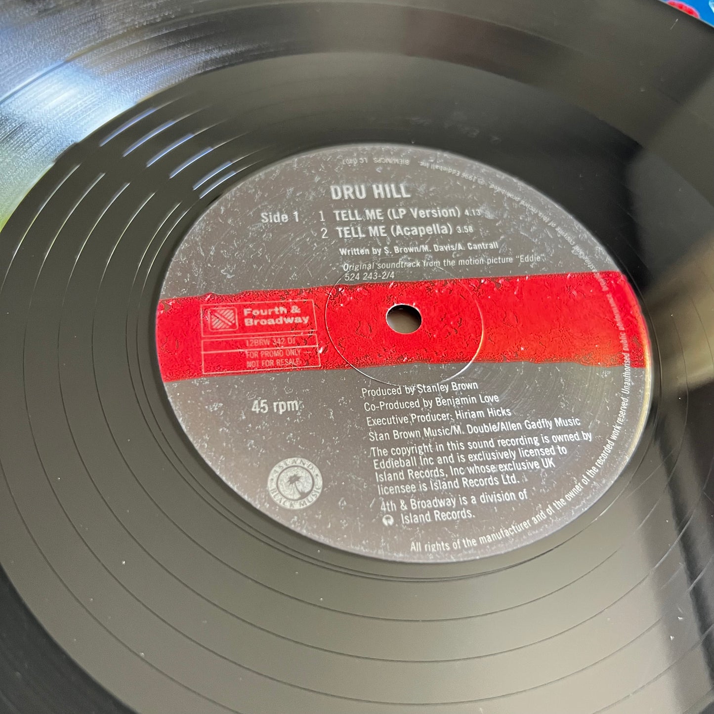 Dru Hill - Tell Me - Single Promo 1996