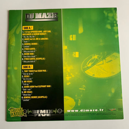 DJ Maze - Maze Remix Five - 12” 2005 Occasion