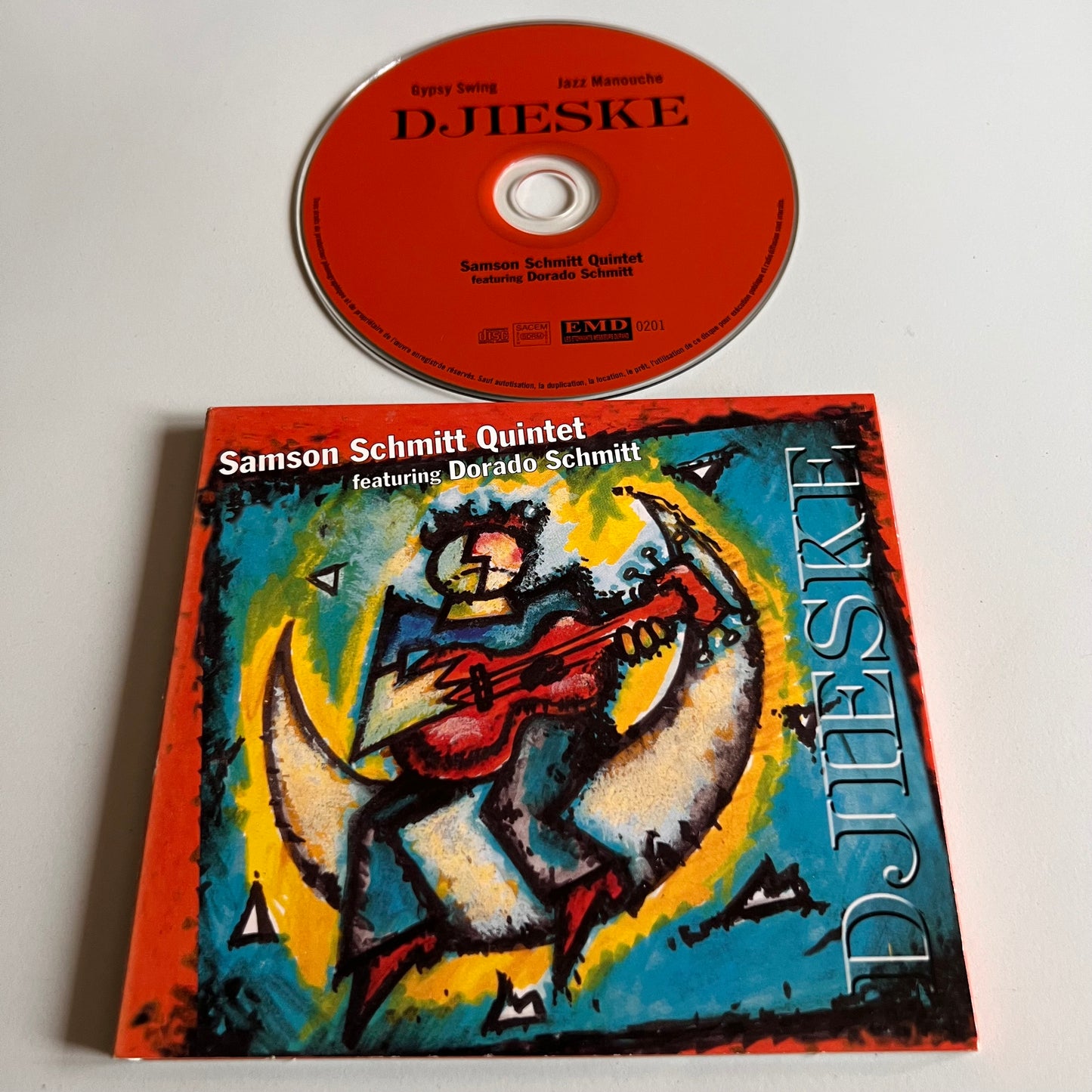 CD - Samson Schmitt Quintet - Dorado Schmitt - Djieske - 2002
