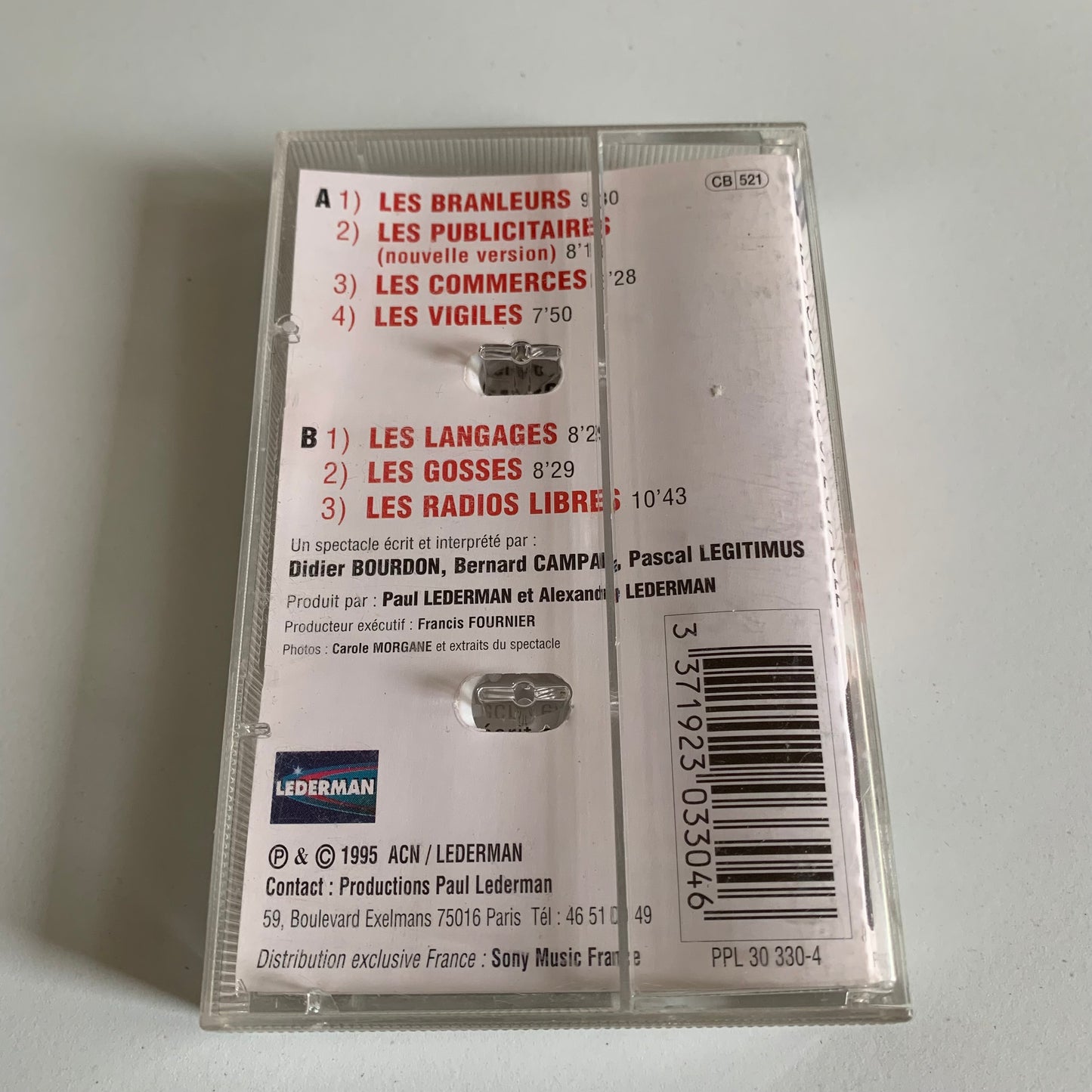 Les Inconnus - Le Nouveau Spectacle Au Casino de Paris - 1995 Occasion