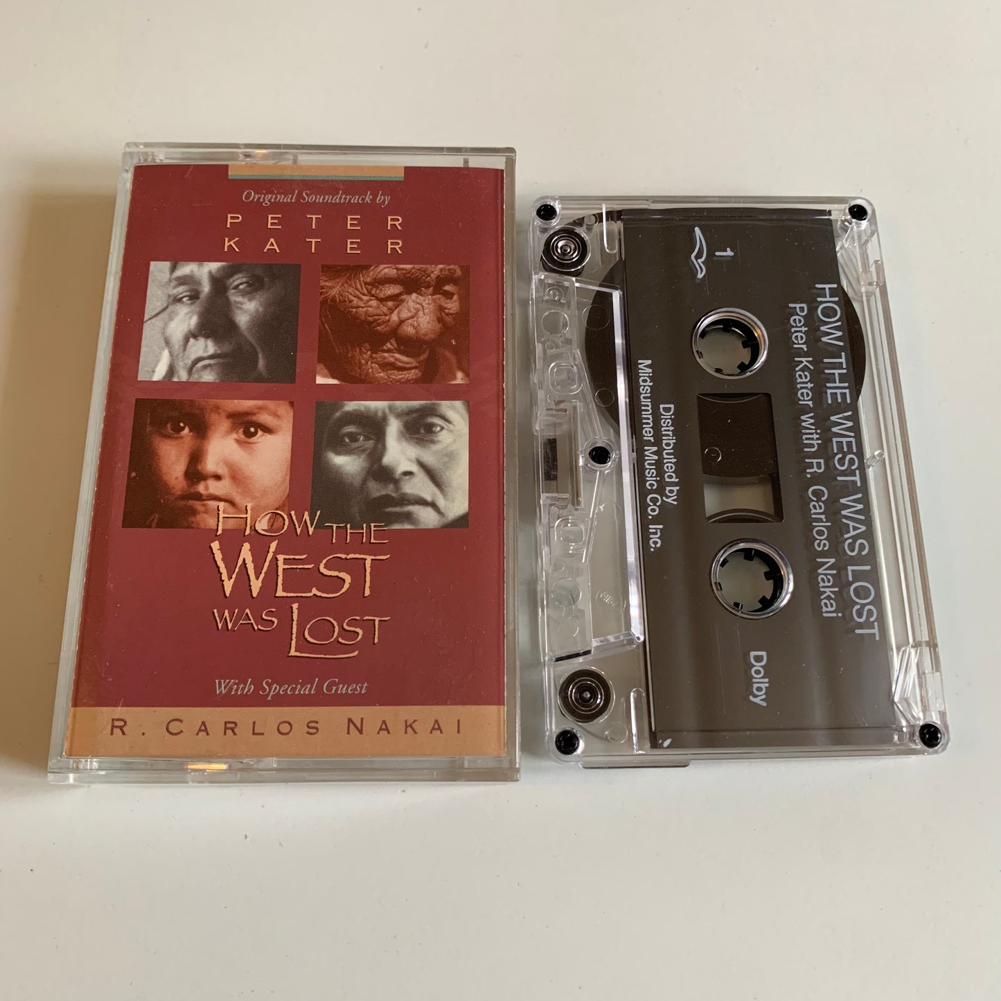 Peter Kater With Special Guest R. Carlos Nakai - How The West Was Lost - 1993