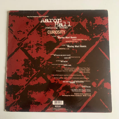 Aaron Hall - Curiosity - Single 1995
