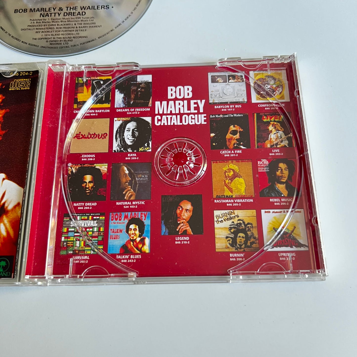 CD - Bob Marley & The Wailers - Natty Dread